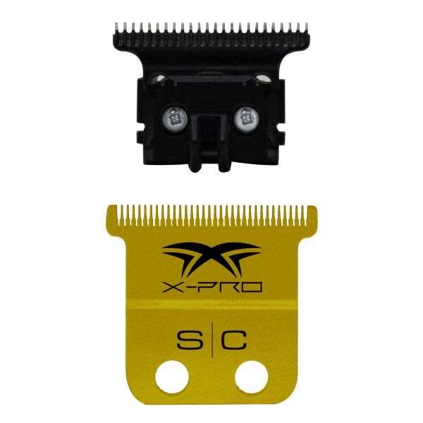 Stylecraft SET - X-PRO PRECISION FIXED + THE ONE PRECISION MOVING BLADE GOLD / BLACK