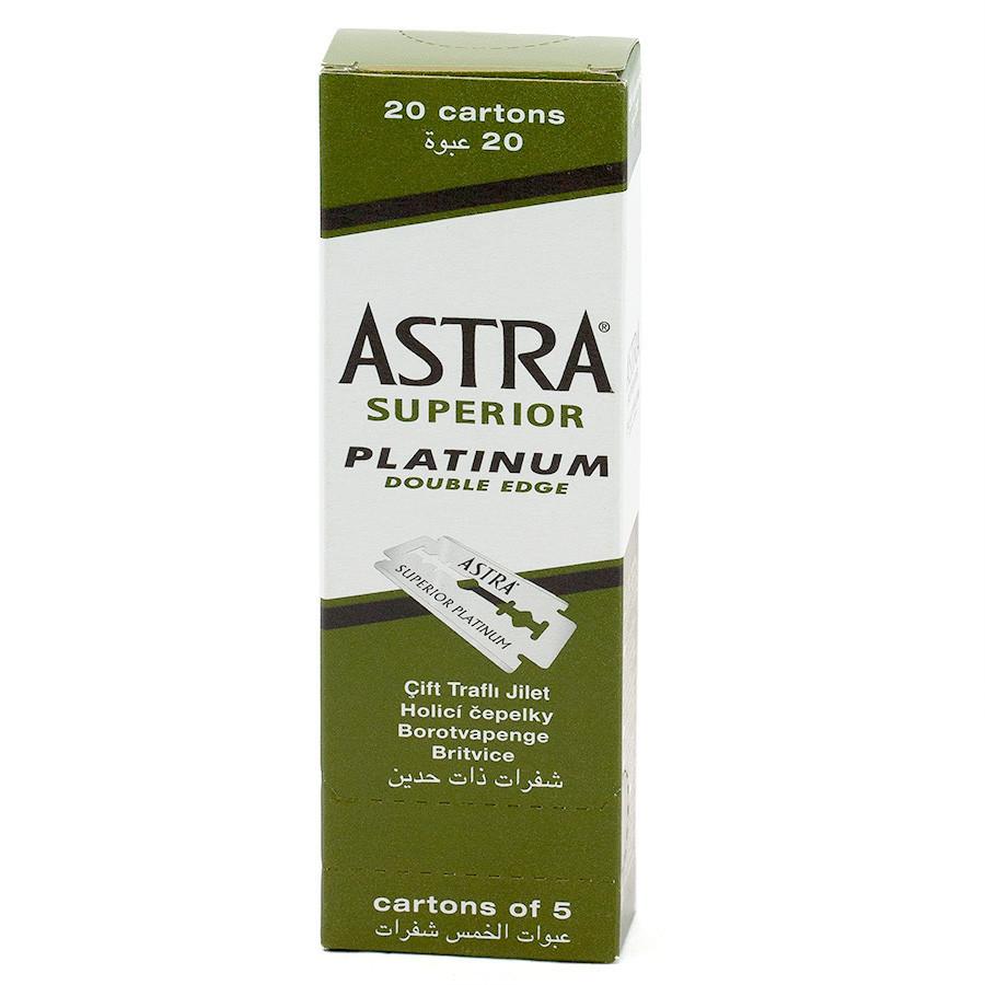 Astra Double Edge Blade Platinum POS