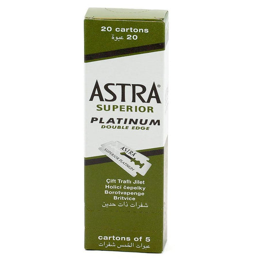 Astra Double Edge Blade Platinum POS