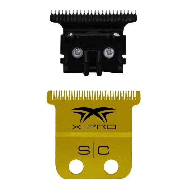 Stylecraft SET - X-PRO PRECISION FIXED + THE ONE PRECISION MOVING BLADE  GOLD / BLACK